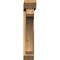 Ekena Millwork Legacy Slat Rough Sawn Bracket w/ Offset Brace, Western Red Cedar, 6"W x 32"D x 32"H BKT0604X32X32LEC06RWR - alternate 3